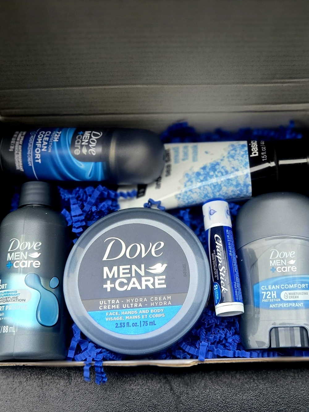 Men+Care Clean Comfort Hydration Gift Set - Blue